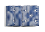 Kapok Double Cushion / королевский синий / тонкие полоски