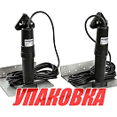 Комплект транцевых плит XKA (нерж.), 9x9 дюймов, без панели управления, Lectrotab (упаковка из 3 шт.) XKA9X9_pkg_3