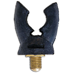 Lineaeffe 6313076 Soft Brass Screw Head Rest Back Черный  Black / Black
