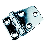 Seadog line 354-2010201 Короткая петля боковой двери 2 Единицы Silver 16x11x11 50.80 x 38.10 x 1.50 mm
