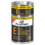 Plastimo 65553 1L Двухкомпонентный грунт Бесцветный Silver Red