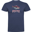 Купить Kruskis CA65500586K040 Футболка с коротким рукавом Dentex Голубой Denim Blue 2XL 7ft.ru в интернет магазине Семь Футов