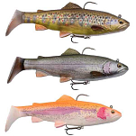 Savage gear 57405 4D Trout Rattle Shad 125 Mm 35g Многоцветный 01-Rainbow Trout 125 mm (35 g) 