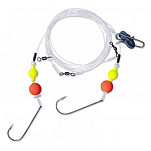 Zebco 4116003 Clip Surf Mix Связанные Крючки Бесцветный 1 