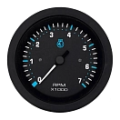 Купить Sierra 11-68399P тахометр бензина и газа Eclipse 0-7000rpm Серебристый Black 76.20 mm 7ft.ru в интернет магазине Семь Футов