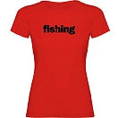 Купить Kruskis 11502145xxls286 Футболка с коротким рукавом Word Fishing Red 30x25x2 2XL 7ft.ru в интернет магазине Семь Футов