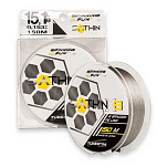 Tubertini 2B747 SF+Sathin X8 150 m Плетеный  Grey 0.171 mm