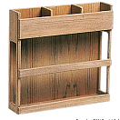 Teak nautical maps rack 71.602.32