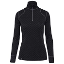 Купить Thermowave xtrm442-990-l Базовый слой с длинным рукавом Merino Xtreme Zip Black / Dark Grey Melange 30x25x2 7ft.ru в интернет магазине Семь Футов
