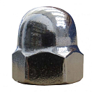 Купить Forniture nautiche italiane Y15878 A2 DIN1587 Гайка с шестигранной куполообразной чашкой 100 единицы измерения Grey 8 mm 7ft.ru в интернет магазине Семь Футов
