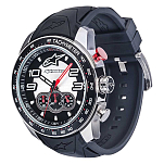 Alpinestars 1036-96004-1037-OS Tech Chrono Silicone Серебристый  Black / Steel