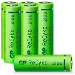 Gp batteries 120210AAHCE-C4+2 Аккумуляторная батарея 2100mAh 6 единицы измерения Серебристый Silver