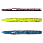 Live target swrm76sk1002 Мягкий приманка Stick Worm Sinking 76 mm Brown / Chartreuse 10x7x5