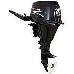 Parsun F20EFWS-EFI F20E 20HP Электрический двигатель  Black