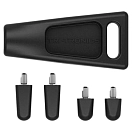 Купить Garmin 010-13154-02 комплект пластиковых контактных площадок Domed Black  Hunt 7ft.ru в интернет магазине Семь Футов