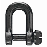 Barton marine 16676 S Nylon 2 Сережка Черный  Black 6 mm 