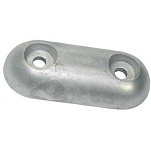Super marine ANO1905 Болт на аноде из цинковой пластины Серебристый Grey 150 x 60 mm