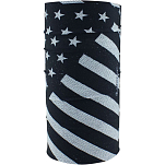 Zan headgear 25020124 Флисовая подкладка для шеи Motley Многоцветный Black / White Flag