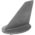 Martyr anodes CM34127 Хвост CM34127 Анод Серый