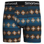 Smartwool SW017005N681.XXL трусы-боксёры Merino Print Brief  Deep Navy Paths Crossed 2XL