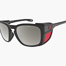 Спортивные очки Demetz Spit-Track / Black Matt Brown With Silver Mirror Cat.4, spittrack51bd55