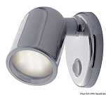 Точечный галогенный светильник Batsystem Tube 9405c 12/24В 5Вт белый свет с выключателем, Osculati 13.868.02
