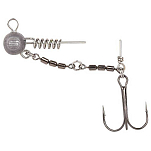 SPRO 004628-01425-00000-00 Винт в поворотной буровой установке 11 cm Серебристый Black 25 g 