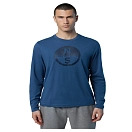 Купить North sails 692850-0787-L Футболка с длинным рукавом Graphic Голубой Dark Denim L 7ft.ru в интернет магазине Семь Футов