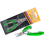 The one fishing 80209060 Ножницы из плетеной лески из нержавеющей стали Серебристый Green / Silver