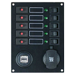 Philippi 20001050 RKL10 Панель электрических цепей Black 110 x 145 x 70 mm