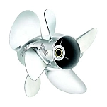 Solas 496-4653141210 винт нержавеющая сталь Suzuki Dual Prop R 21´´ Silver 40x40x20