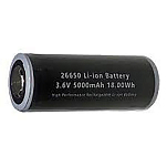 Weefine WF065 26650 Литиевая батарейка Черный Black