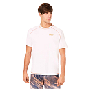 Купить Oakley FOA405412-100-XXL Fingerprint Рашгард с коротким рукавом Белая White 2XL 7ft.ru в интернет магазине Семь Футов
