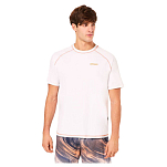 Oakley FOA405412-100-XXL Fingerprint Рашгард с коротким рукавом Белая White 2XL