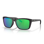 Costa 06S9107-91070255 поляризованные солнцезащитные очки Mainsail Matte Black Green Mirror 580P/CAT2