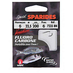 Ragot AWQ340035 Special Sparidae 7235BN Связанные Крючки 2 m 0.250 mm Серебристый 2 