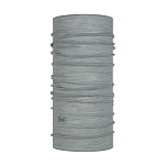 Buff ® 113010.933.10.00 Легкий шарф-хомут из мериносовой шерсти Серый Solid Light Grey