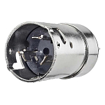 Hubbell 36-HBL63CM65 затыкать 50A 125/250V Серебристый