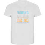 Kruskis CA66900501C080 Футболка с коротким рукавом Fishing Solves ECO Белая White 2XL