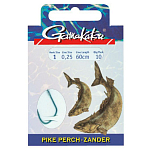 Gamakatsu 140119-00200-00025-00 Booklet Pike Perch 2210S Палатка Крюк 0.250 Mm Голубой Blue 2 