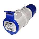 Forniture nautiche italiane 3939236 3939230/37/41 16A 220V затыкать Бесцветный White / Blue