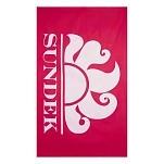 Sundek AM398ATMI100-86701-U полотенце Microfibra logo  Shocking Pink 01
