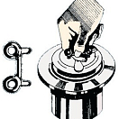 Chr.br.plug+key 50 WATER 20.567.12