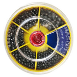Kolpo 1536017 Mascot 2.25-4 mm Ассортимент свинца  Black