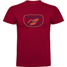 Купить Kruskis CA655003116C072 Футболка с коротким рукавом Fresh Lobster Красный Dark Red L 7ft.ru в интернет магазине Семь Футов