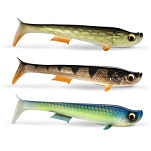 Quantum fishing 3345005 Tarp Shad Мягкая приманка 160 mm Золотистый Lemon Pie