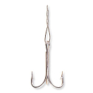 Купить Mustad 13711 3549 Treble Крюк Серебристый  with Nylon Cable (3 pcs) 1/0 (20 Kg)  7ft.ru в интернет магазине Семь Футов