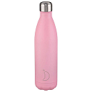 Купить Chilly B750PAPNK Бутылка 750 Ml Розовый  Pastel Pink / Silver 7ft.ru в интернет магазине Семь Футов