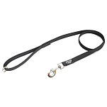 Julius k-9 218GM-3 Прорезиненный поводок 14 mm Черный Black 3 m