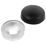 Seachoice 50-59898 Винты Крышка 6 Единицы Черный Black 6-8´´ 